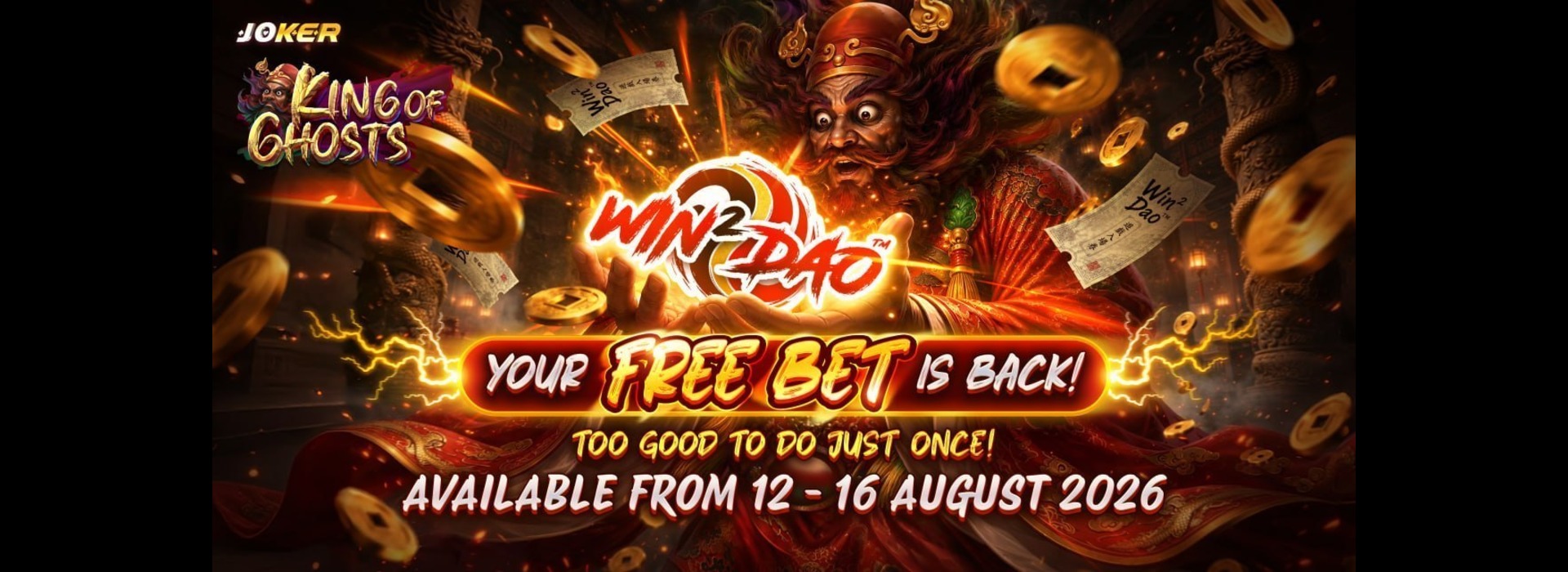 Joker - Win²Dao™ Free Bet Campaign Round 2